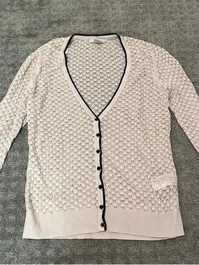 H&M Beige Lace Cardigan